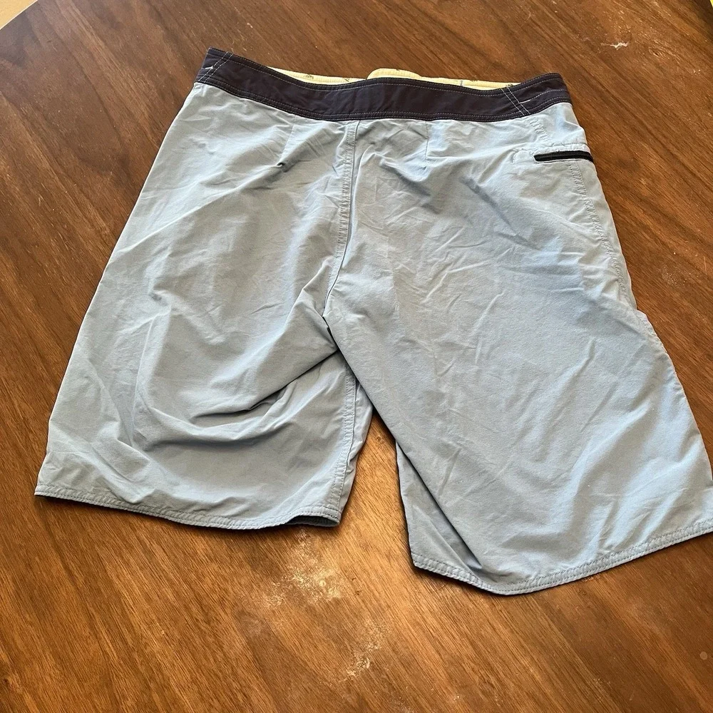 Patagonia Shorts Mens 31 Blue Wavefarer Hybrid Walk Boardshorts Hiking